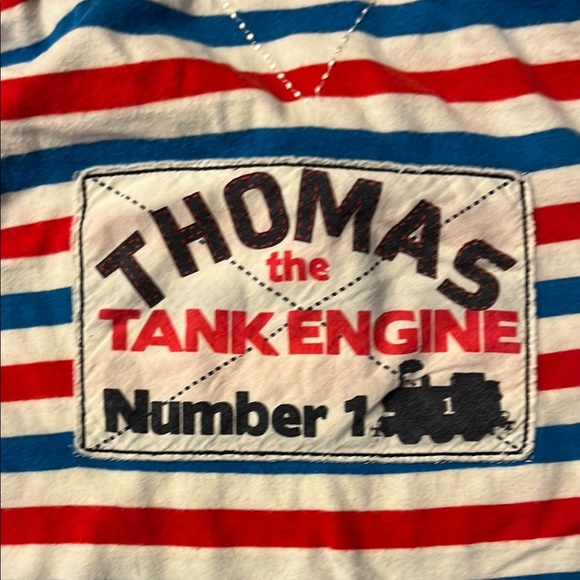 Vintage Thomas & Friends • Graphic Striped Polo Shirt Island of Sodor 3-4 Years - Picture 3 of 8
